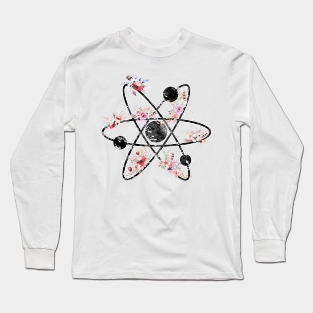 Atom Long Sleeve T-Shirt by erzebeth